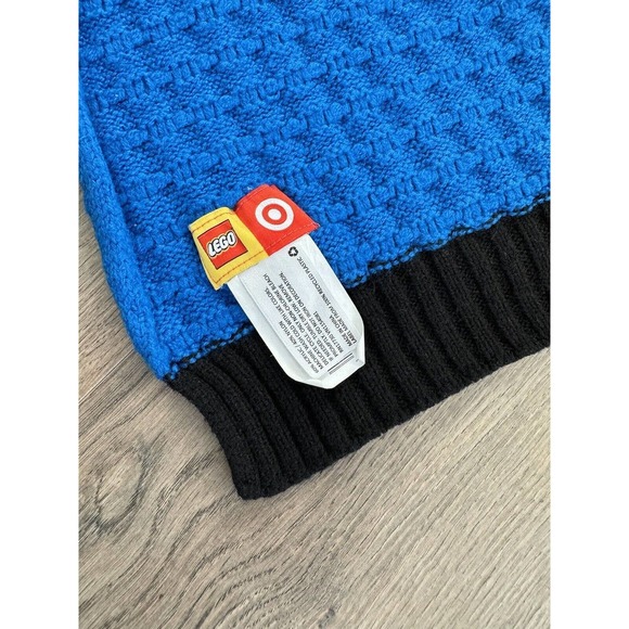 Lego X Target Collection Throw Blanket Color Blue Black Gray FLAW - Picture 13 of 14